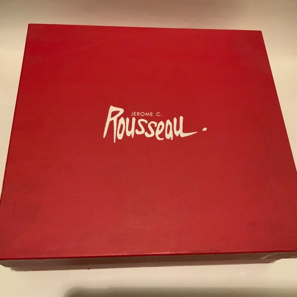 Jerome C. Rousseau Quorra Black Open Toe Pumps Stiletto Heel Fashionable Shoes - Picture 5 of 13